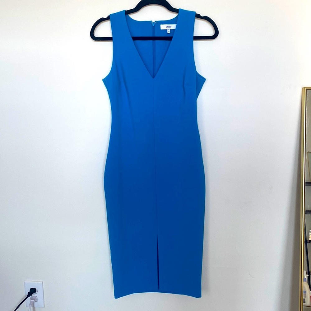 MIDI Teal Sleeveless Dress